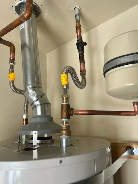 Water heater installation and plumbing repair in Vergennes